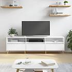 vidaXL TV Stand vit 150x30x44.5 cm konstruerat trä 831268