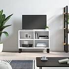 vidaXL TV Stand vit 69.5x30x50 cm konstruerat trä 826972