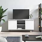 vidaXL TV Stand vit 104x35x50 cm konstruerat trä 827012
