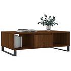 vidaXL Soffbord Brun ek 104x60x35 cm konstruerat trä 827099