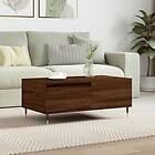 vidaXL Soffbord brun ek 90x50x36,5 cm konstruerat trä 830803