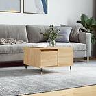vidaXL Soffbord sonoma-ek 55x55x36,5 cm konstruerat trä 830751