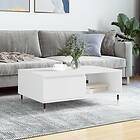 vidaXL Soffbord vit 90x60x35 cm konstruerat trä 827052