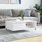vidaXL Soffbord vit högglans 90x60x35 cm konstruerat trä 827054