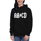 Fotomax Hoodie med texten "ABCD"