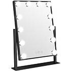 Gillian Jones LED Light Hollywood Mirror Black