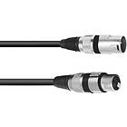 Omnitronic XLR cable 3pin 7.5m bk