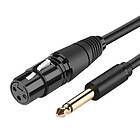 Ugreen 6,3mm MO Ma > XLR Fe 2m