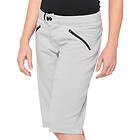 100% Ridecamp Shorts Vit L Kvinna