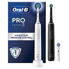 Oral-B Pro Series 3 CrossAction Duo + Extra Toothbrush Head