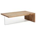 Kave Home Soffbord TRISS glas/ek Ek 120