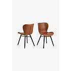 Nordform Matstol Rita, 2-pack Brun natur