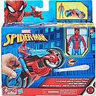 Marvel Spider-Man Web Blast Cycle Figurset