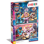 Paw Patrol Clementoni The Mighty Movie Pussel 2x60 Bitar