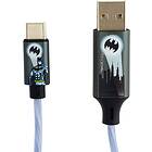 DC Comics Batman Light-Up USB-A to USB-C Cable