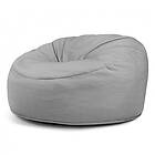 PuskuPusku Roll135 Teddy fåtölj sittsäck (Färg: White grey)