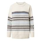 Knowledge Cotton Wool Pattern Boxy Crew Neck Dam