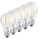 Ledvance Osram Retro LED Standard 7W/827 (60W) E27 klar, 5-pack