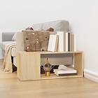 vidaXL TV Stand sonoma-ek 80x24x32 cm konstruerat trä 809110