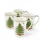 Spode Christmas Tree Mug 4-pack
