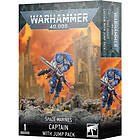 Jump Warhammer 40K Space Marines Captain With Pack