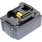 Batteriexperten Kompatibelt with Makita BTD140SFE, 18V, 3000 mAh