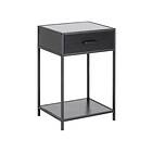 Nordform Sängbord Agust Svart