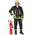Widmann Klassisk Brandman Maskeraddräkt maskeradkläder