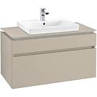 Villeroy & Boch Tvättställsskåp Legato 1000 med 2 Lådor för från Finion Subway B68100DH-V