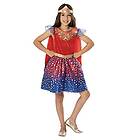 Rubies Rubie's 3012273-4 Wonder Women Girls Core Costume Kvinna, Multi, 3-4 år