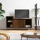 vidaXL TV-benk brun ek 100x35x55 cm konstruerat trä 831323