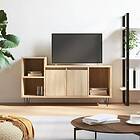 vidaXL TV-skåp sonoma-ek 100x35x55 cm konstruerat trä 831319