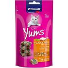 Vitakraft Cat-Yums Kyckling & Kattgräs 9 x 40g