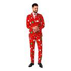 OppoSuits Festivity Red Kostym