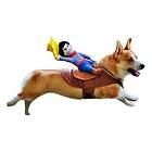 Ridande Cowboy Maskeraddräkt för Hund