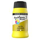 ABA Skol Akrylfärg System 3 Acrylic 500ml citrongul 1264651