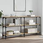 vidaXL Avlastningsbord sonoma ek 150x29x75 cm konstruerat trä 834106