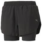Puma Favourite Woven 2-in-1 Running Shorts (Dam)