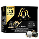 Nespresso L'OR Ristretto Maxi pack till . 40 kapselit