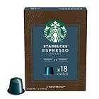 Nespresso Starbucks Espresso Roast till . 18 Kapsler