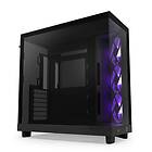 NZXT H6 Flow RGB (Svart/Transparent)