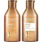 Redken All Soft Duo Shampoo + Conditioner 2x300ml