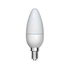 GE LED-lampa E14 4W(25W) Opalvit Kron dimbar