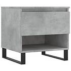 vidaXL Soffbord betonggrå 50x46x50 cm konstruerat trä 830932