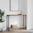 vidaXL Avlastningsbord sonoma-ek 100x22,5x75 cm konstruerat trä 834016