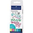Pitt artist pen handlettering 6 pastell, Faber-Castell
