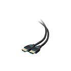 C2G 3ft 4K HDMI Cable Performance Series Cable Ultra Flexible M/M HDMI-kabel 90 