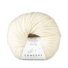 Katia Garn Cotton Merino 50g natur