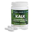 Magnesium DFI Grønne Vitaminer Kalk m. , K2 och D3 90 tabletter