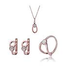 Orphelia smyckesset 925 sterlingsilver zirkonia SET-7439 e silver, colore: silve